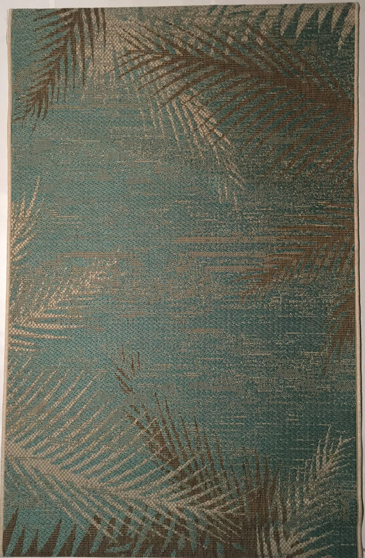 Vivid Turquoise Area Rug